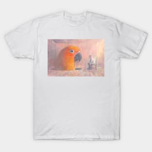 parrot photoprint - Shaun Tan T-Shirt